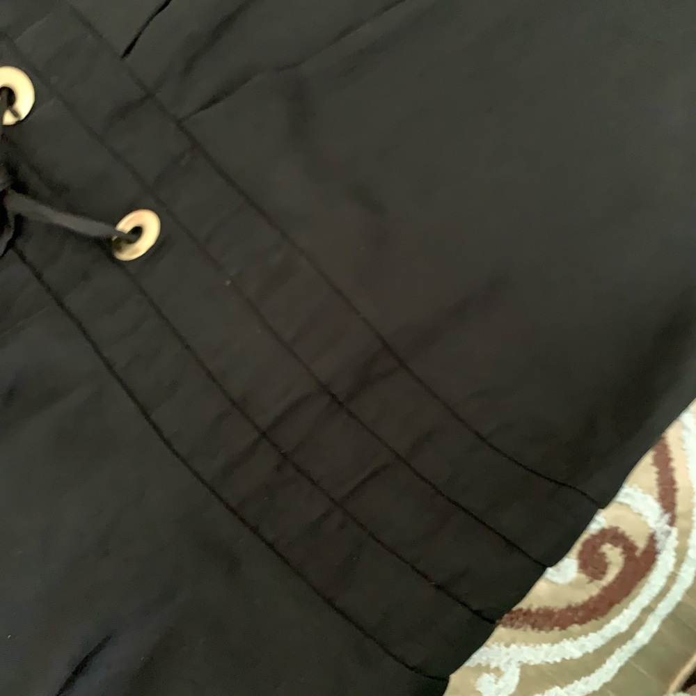 Sandro Rosilda Black Drawstring Dress - Picture 8 of 13